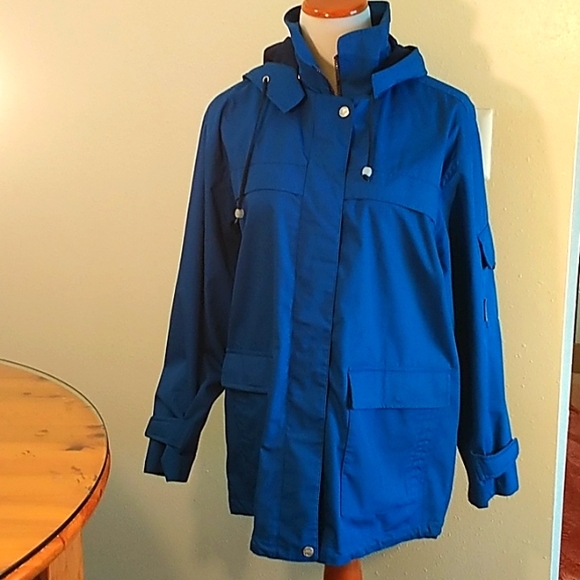Pacific Trail Jackets & Blazers - Pacific Trail Outdoor Wear blue size L women's